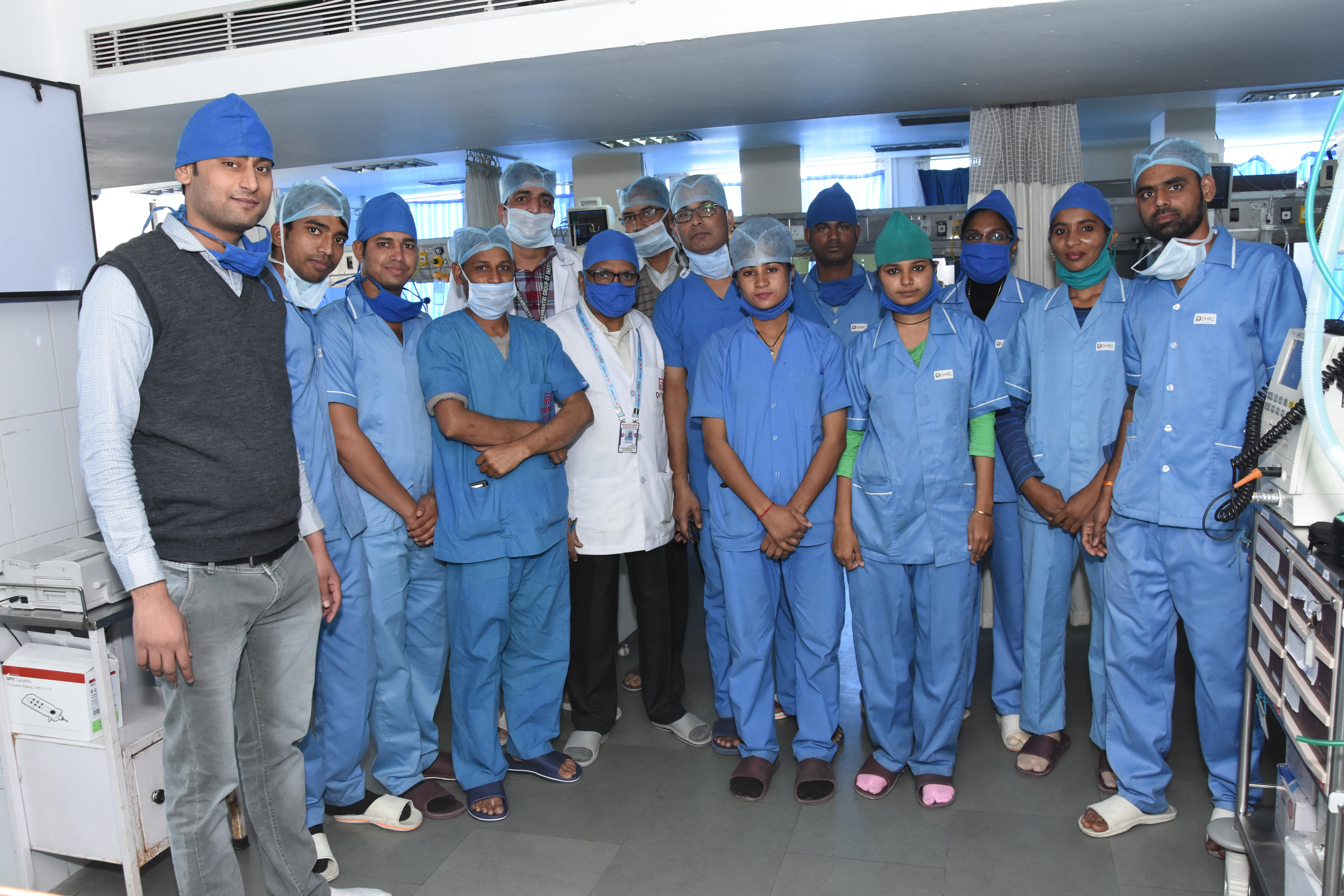 ICU Team Dhanwantri Hospital 